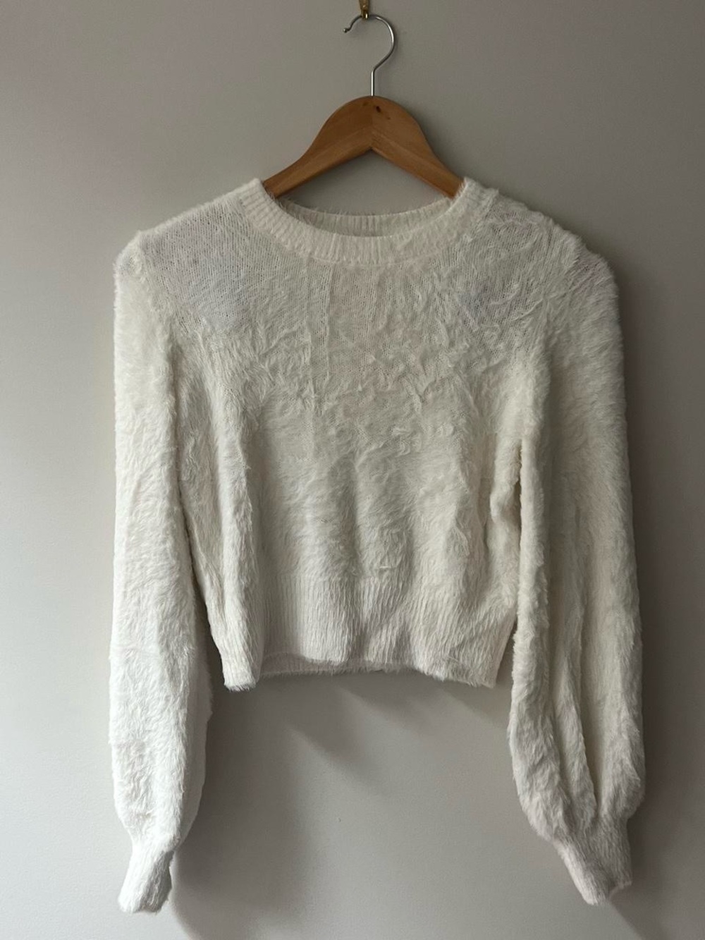 Sunday Best Cozy White Sweater